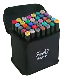 BOX CANETINHA TOUCH 36 CORES