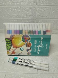 CANETINHA ACRILITA C/ 36 CORES