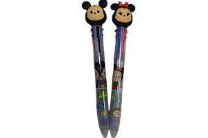 CANETA MINNIE/MICKEY 6 CORES UNIDADE