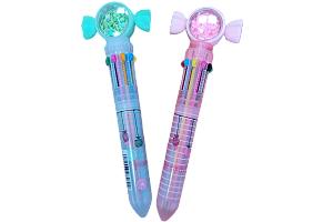 CANETA  BALA  10 CORES