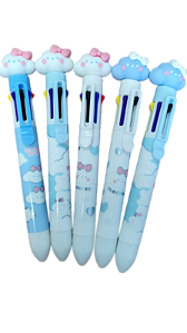 CANETA NUVEM 8 CORES UNIDADE