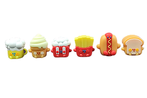BORRACHA FAST FOOD 3D