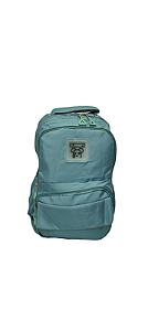 MOCHILA JUVENIL COM URSINHO VERDE