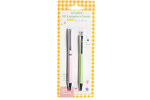 KIT SOUL 1/1 CANETA E 1 LAPISEIRA LEO E LEO