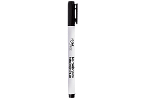 MARCADOR CD/RETROPROJETOR PONTA DUPLA 1MM E 0.4MM PRETO UNIDADE LEO E LEO