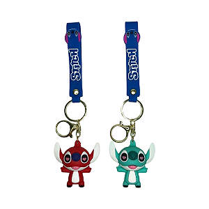 CHAVEIRO STITCH COLORIDO G  UNIDADE UNIDADE