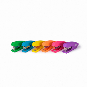GRAMPEADOR PLASTICO EMBORRACHADO NEON - 11CM 20 FLS - UN LYKE