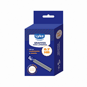GRAFITE 0.7MM CX TUBOS LYKE