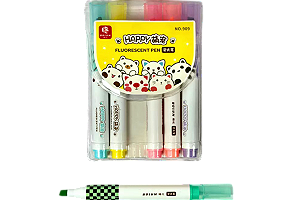 MARCA TEXTO HAPPY FLUORECENT