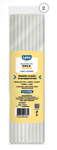 BASTÃO COLA QUENTE 170g 11mm x 300mm - LYKE
