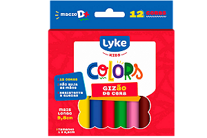 GIZ DE CERA - 12 CORES 1X9.8 LYKE