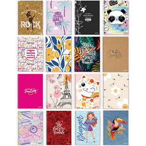 CADERNO ESP. 1/4 CD 96 FLS UAU UN
