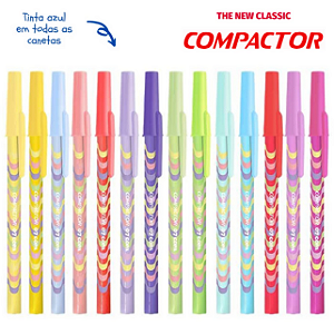 CANETA ESFEROGRAFICA 07 COPA COMPACTOR