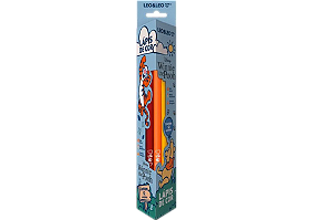 LAPIS DE COR 12 CORES TRIANGULAR URSINHO POOH LEO E LEO