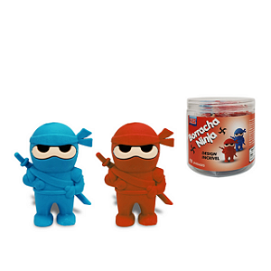 BORRACHA FANTASIA NINJA  KAZ UNIDADE