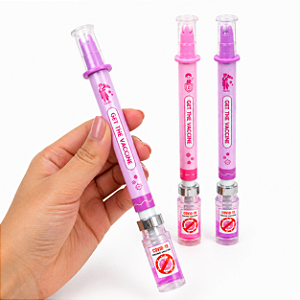 CANETA SERINGA VACINA COVID 19 UNIDADE