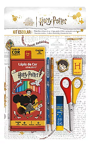 KIT LAPIS DE COR 12 CORES HARRY POTTER  LEOELEO