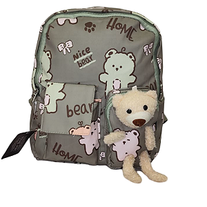 MOCHILA URSO VERDE