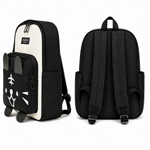 MOCHILA INFANTIL PRETA