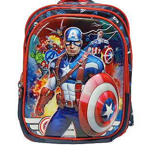 MOCHILA CAPITÃO AMERICA