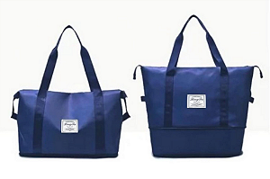BOLSA DOBRAVEL AZUL ESCURO