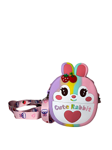 BOLSINHA DE SILICONE  CUTE RABBIT