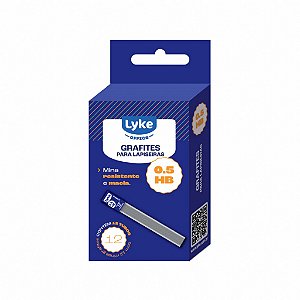 GRAFITE 0.5MM - CX/12 TUBOS LYKE