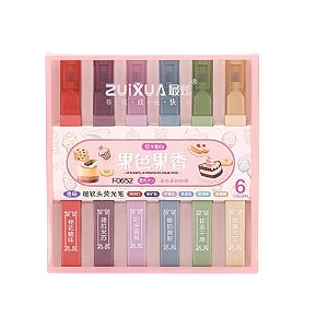 MARCA TEXTO COM CHEIRINHO C/6 UN