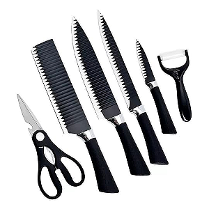 KIT FACA C/6 PÇS