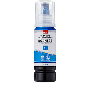 TINTA REFIL CORANTE 544 CIANO P/ EPSON 70ml - CX C/ 1UN