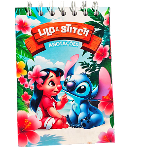 BLOCO DE ANOTAÇÕES STITCH