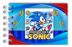 LIVRO DE COLORIR SONIC 180G