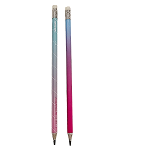 LÁPIS HB ESTAMPADO TUTTI FRUTTI - RESINA PLÁSTICA REDONDO COM BORRACHA UNID BRW