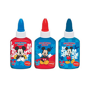 COLA LIQUIDA MICKEY TUBO C/ 40 GR MOLIN CX C/12 UNIDADES