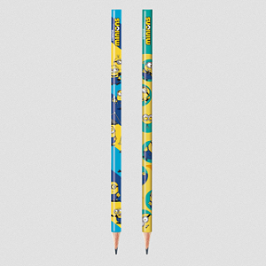 LAPIS PTO MINIONS UNIDADE TRIS