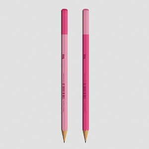 LAPIS GRAF TRIS HOLIC ROSE HEX UNIDADE TRIS