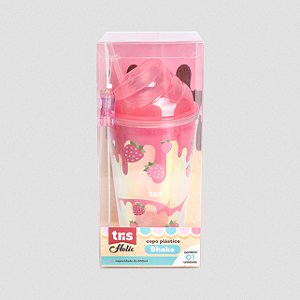 COPO PLASTICO TRIS HOLIC SHAKE CX 1UN TRIS