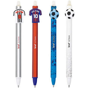 CANETA ESFEROGRÁFICA DIVERT GEL APAG 0.7MM - SOCCER BRW UNIDADE
