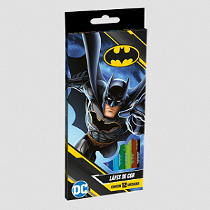 LAPIS COR BATMAN 12COR TRIS