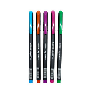 CANETA ESF. CARBON 0.7 COLORIDA - ESTOJO C/ 5 UNID. JOCAR OFFICE