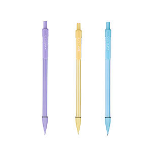 LAPISEIRA PLÁSTICA 0,7MM PASTELLO UNIDADE BRW