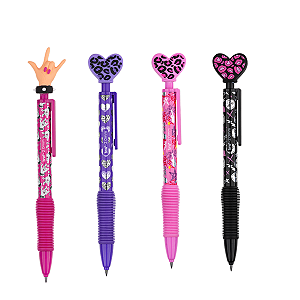 LAPISEIRA PLÁSTICA DIVERT ROCK GIRL 2,0MM UNIDADE BRW