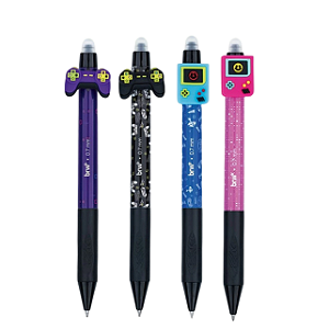 CANETA ESFEROGRÁFICA DIVERT GEL APAG 0.7MM - PLAYER UNIDADE BRW