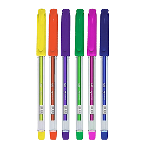 CANETA GEL ART 1.0 NEON UNIDADE LEO E LEO