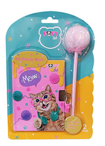 KIT DIARIO MIAU PET  FOFY