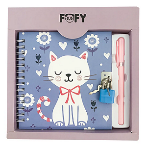 KIT DIARIO FRIEND ROXO  FOFY