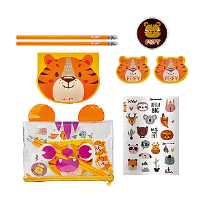 KIT ESCOLAR TIGRINHO  FOFY