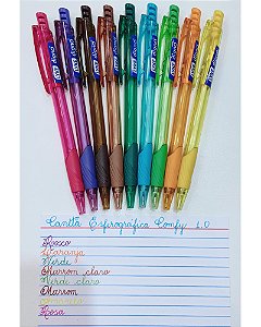 CANETA ESF. COMFY C/ GRIP EMBORRACHADO - UNIDADE LYKE