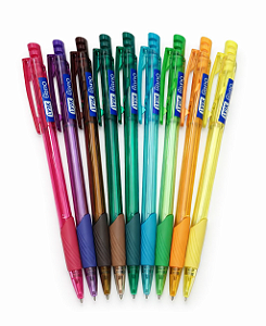 CANETA ESF. COMFY C/ GRIP EMBORRACHADO - UNIDADE LYKE