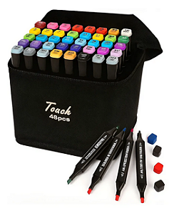 BOX CANETINHA TOUCH 48 CORES